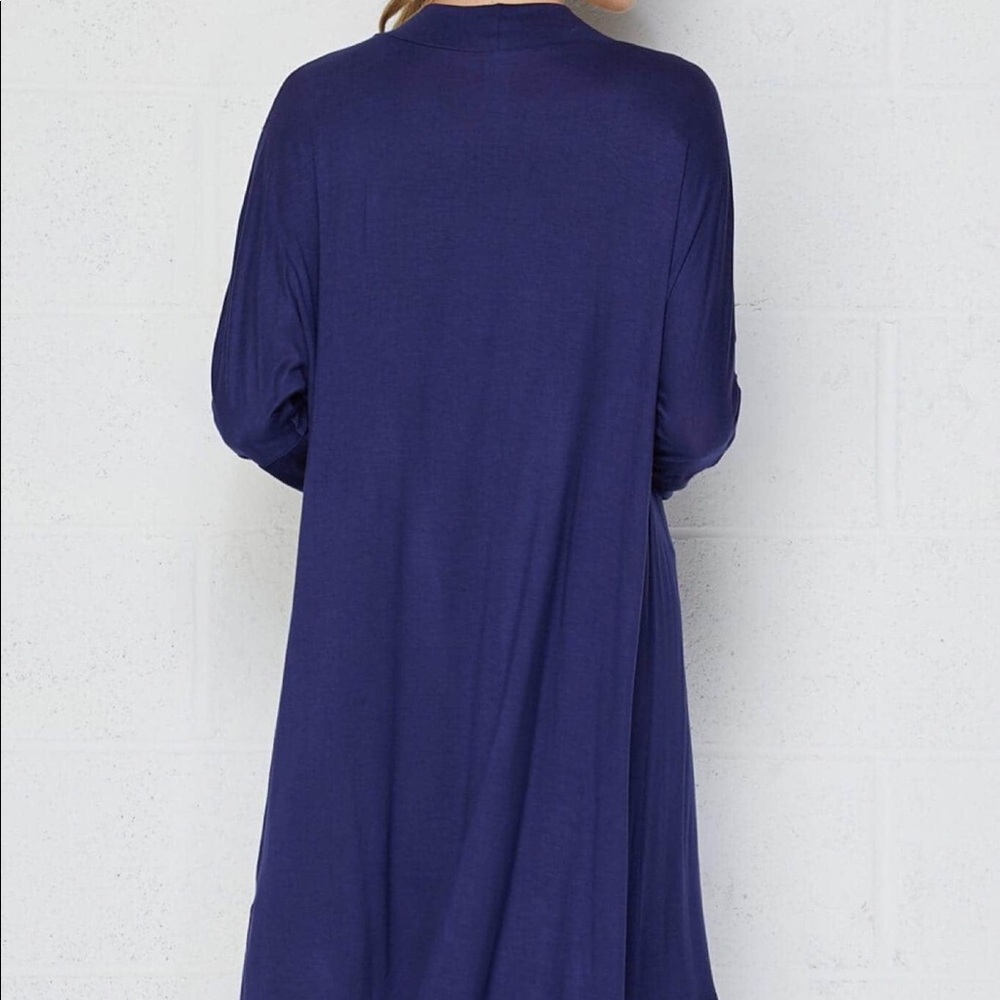Navy Blue Honeyme Cardigan - Picture 3 of 5